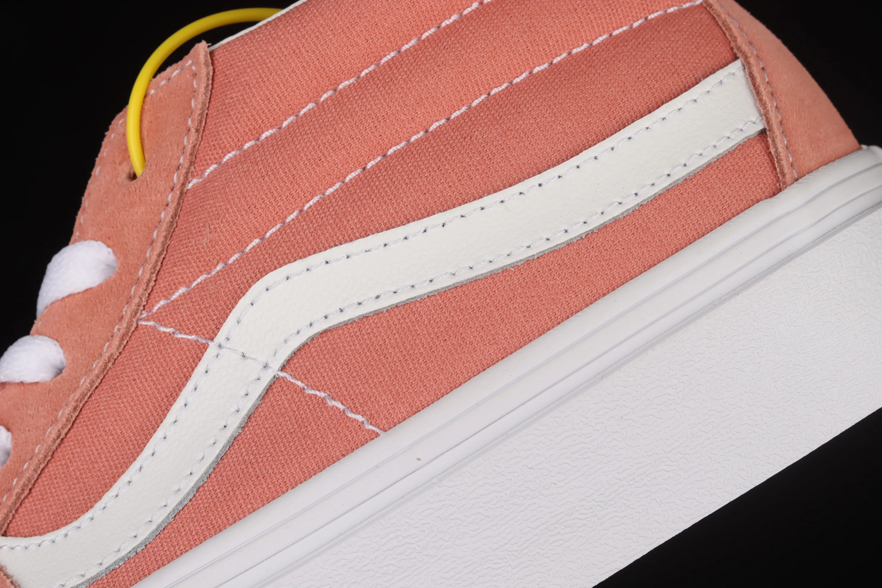 All categories Vans Vans series Vans Mid Vans China Vans Sk8-Mid 2021 autumn and winter new style Vans cherry blossom pink mid-top retro classic casual skateboard shoes VN0A3WM360D